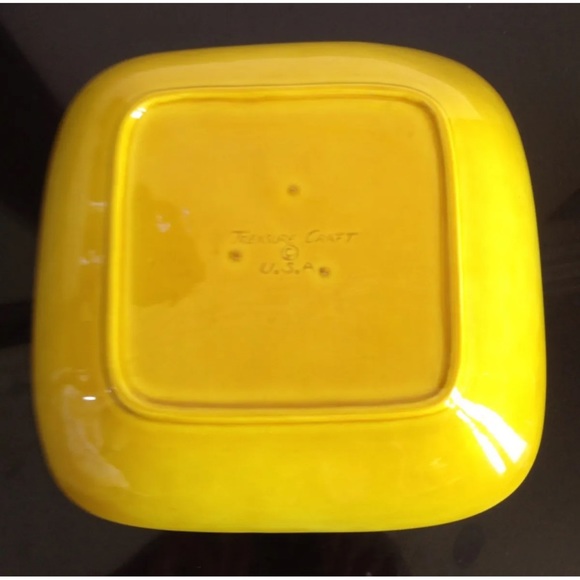 TREASURE CRAFT Vtg Mid-Century Rare Pottery Bowl Give Us Our Daily Bread USA🇺🇸 - Picture 10 of 11